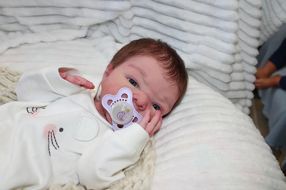 Muñeca Reborn Ana Niña 48 cm / 2,860 kg + Pack Premium