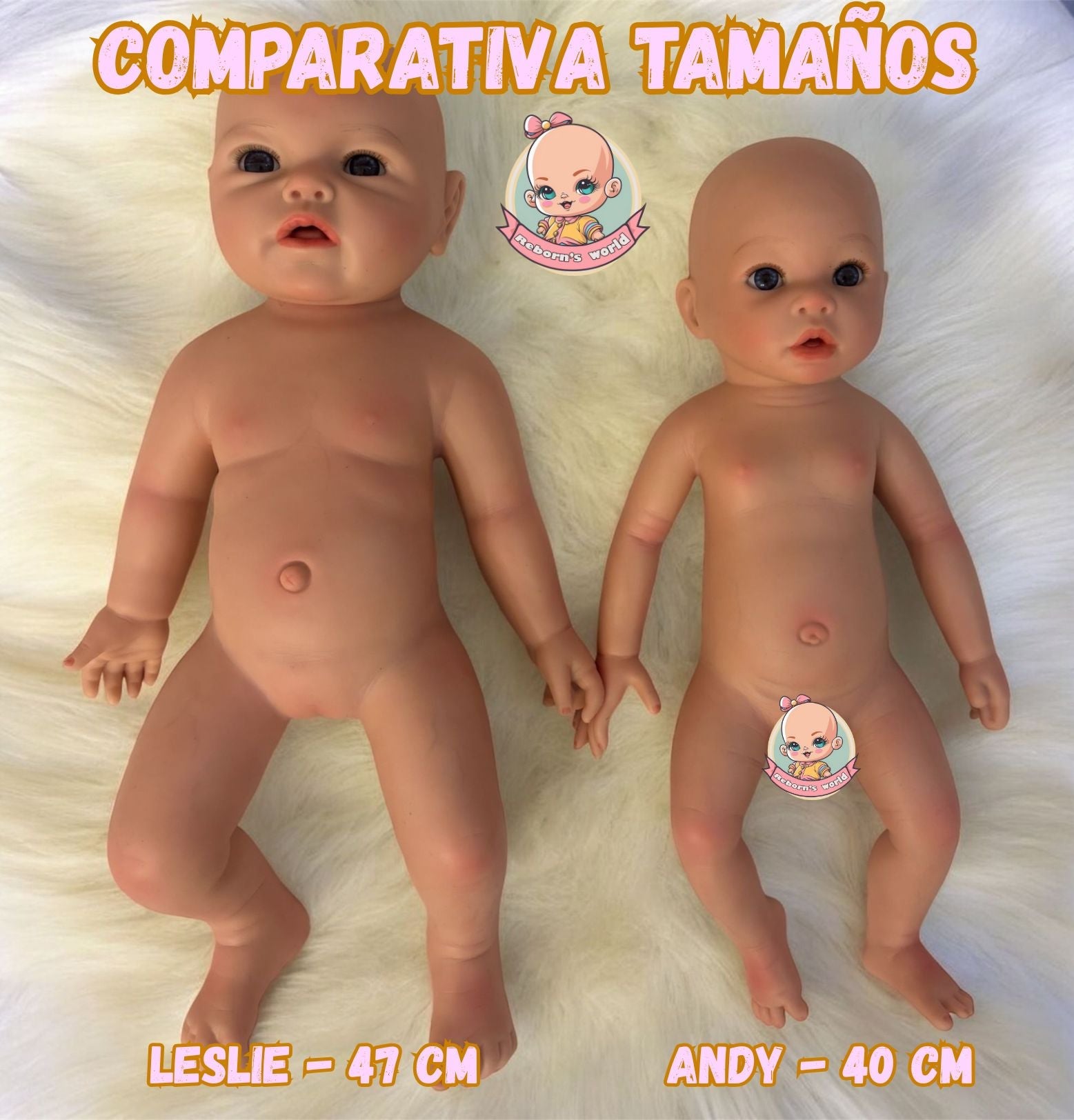 Muñeco Reborn Silicona Andy Niño 40cm / 1,7kg
