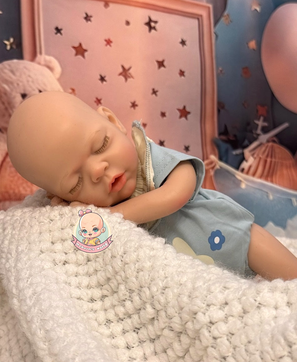 Muñeco Reborn Silicona Leo Niño 33cm / 1,2kg