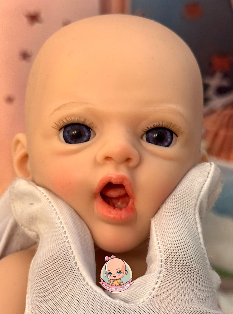 Muñeco Reborn Silicona Ariel Niño Hiperrealista 33cm / 1,2kg