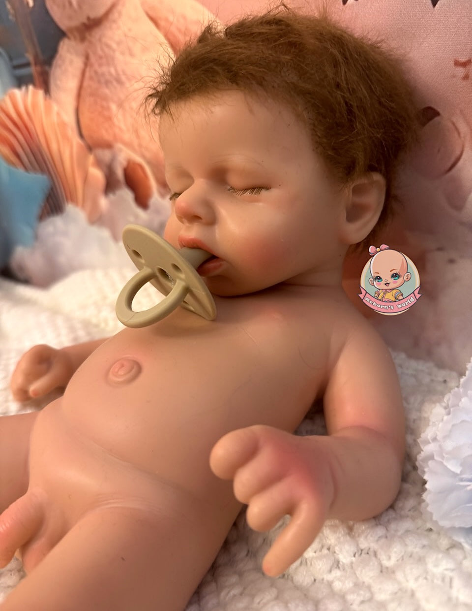 Muñeco Reborn Silicona Leni Niño 37cm / 1,6kg