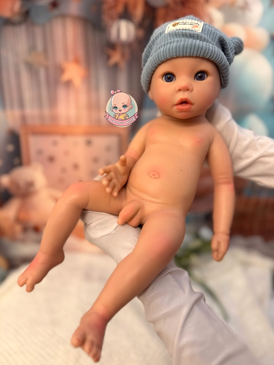 Muñeco Reborn Silicona Andy Niño 40cm / 1,7kg