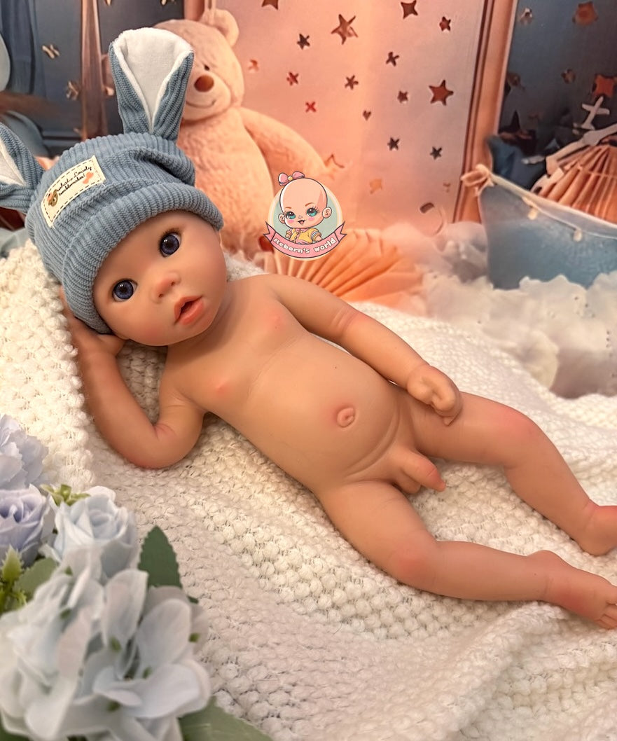 Muñeco Reborn Silicona Andy Niño 40cm / 1,7kg