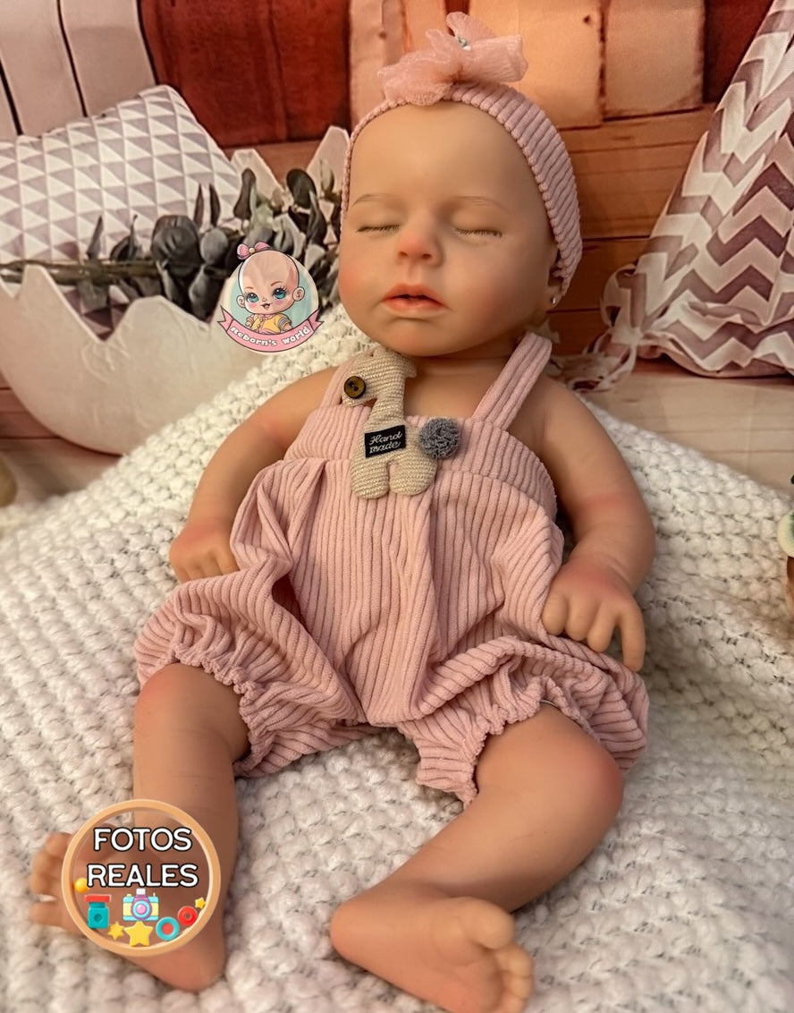Muñeca Reborn Silicona Alma Niña 37cm / 1,6kg