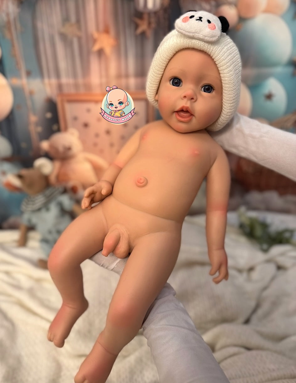 Muñeco Reborn Silicona Martín Niño 52cm / 3,6kg