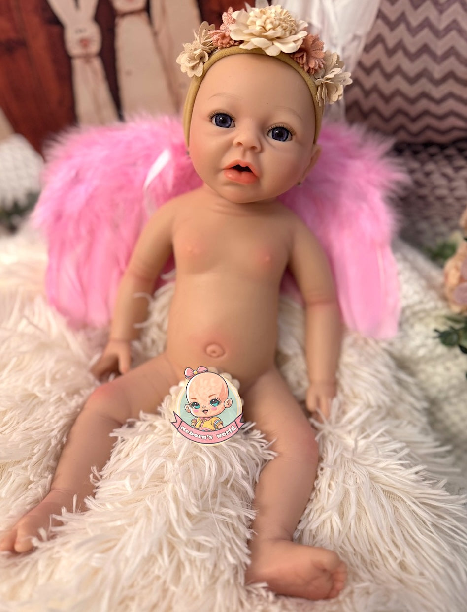 Muñeca Reborn Silicona Anuk Niña 40cm / 1,7kg