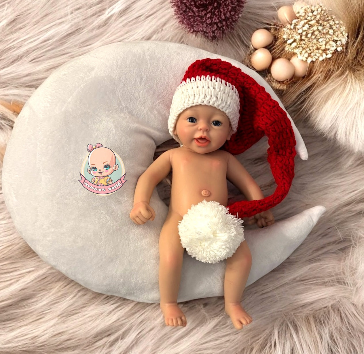 Muñeco Reborn Silicona Buba Niño 36cm / 1,6kg