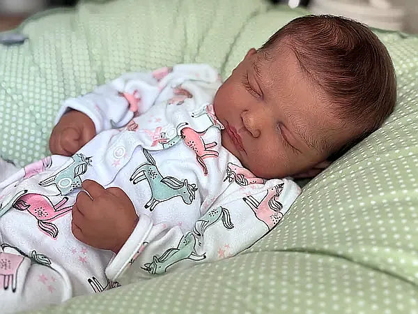 Muñeca Reborn Realista Santiago Niño| 55cm | 2,400 kg  | Edición limitada