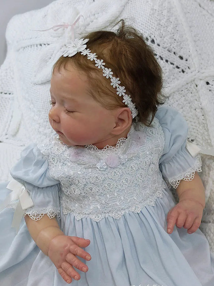 Muñeca Reborn Realista Helen Niña | 55cm | 2,400 kg  | Edición limitada