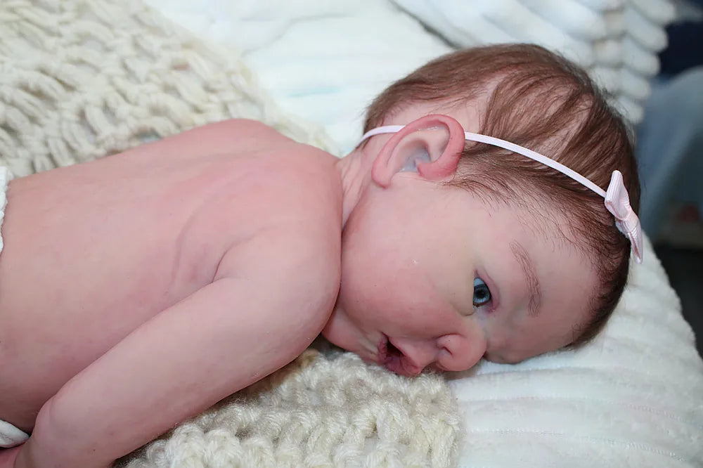 Muñeca Reborn Ana Niña 48 cm / 2,860 kg + Pack Premium