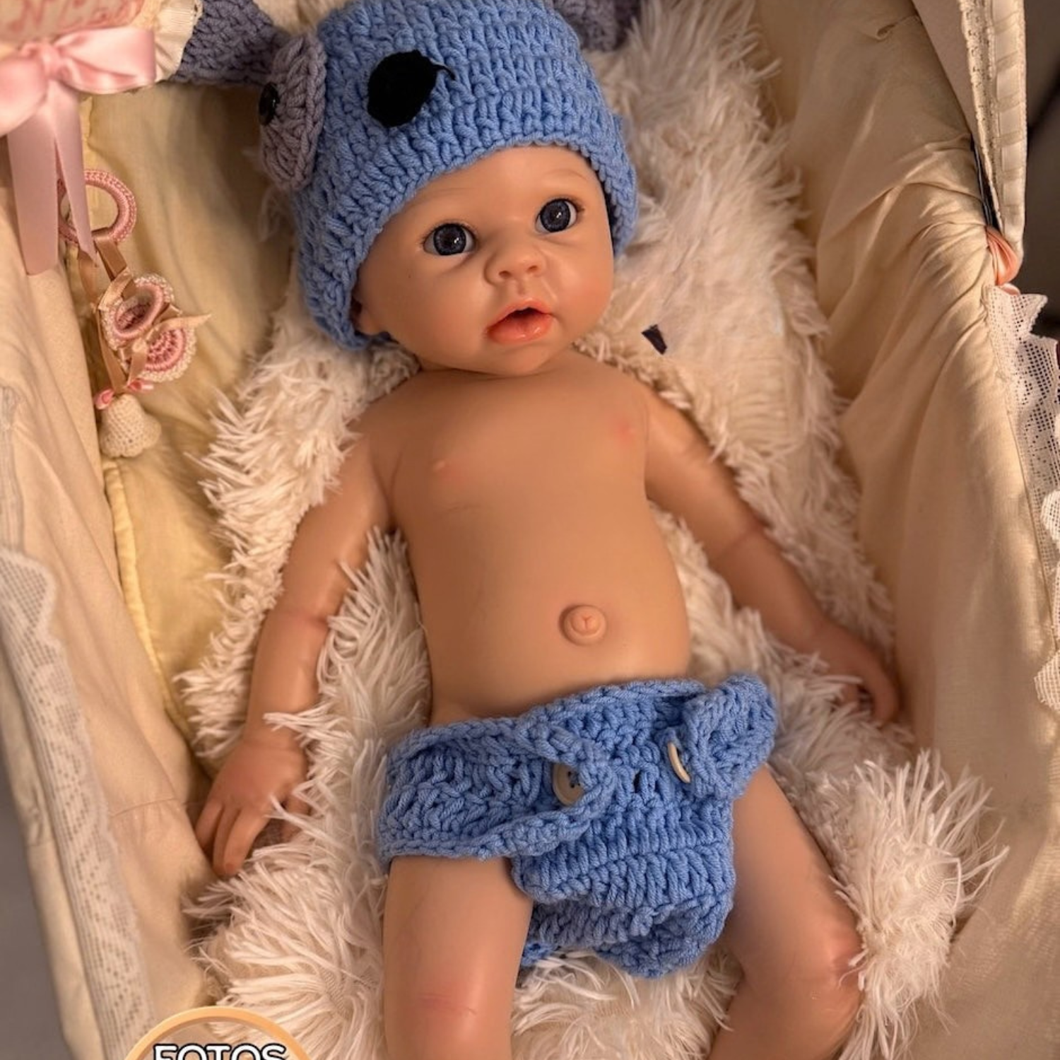 Milú Niño Reborn Muñeco Silicona 52cm/4kg