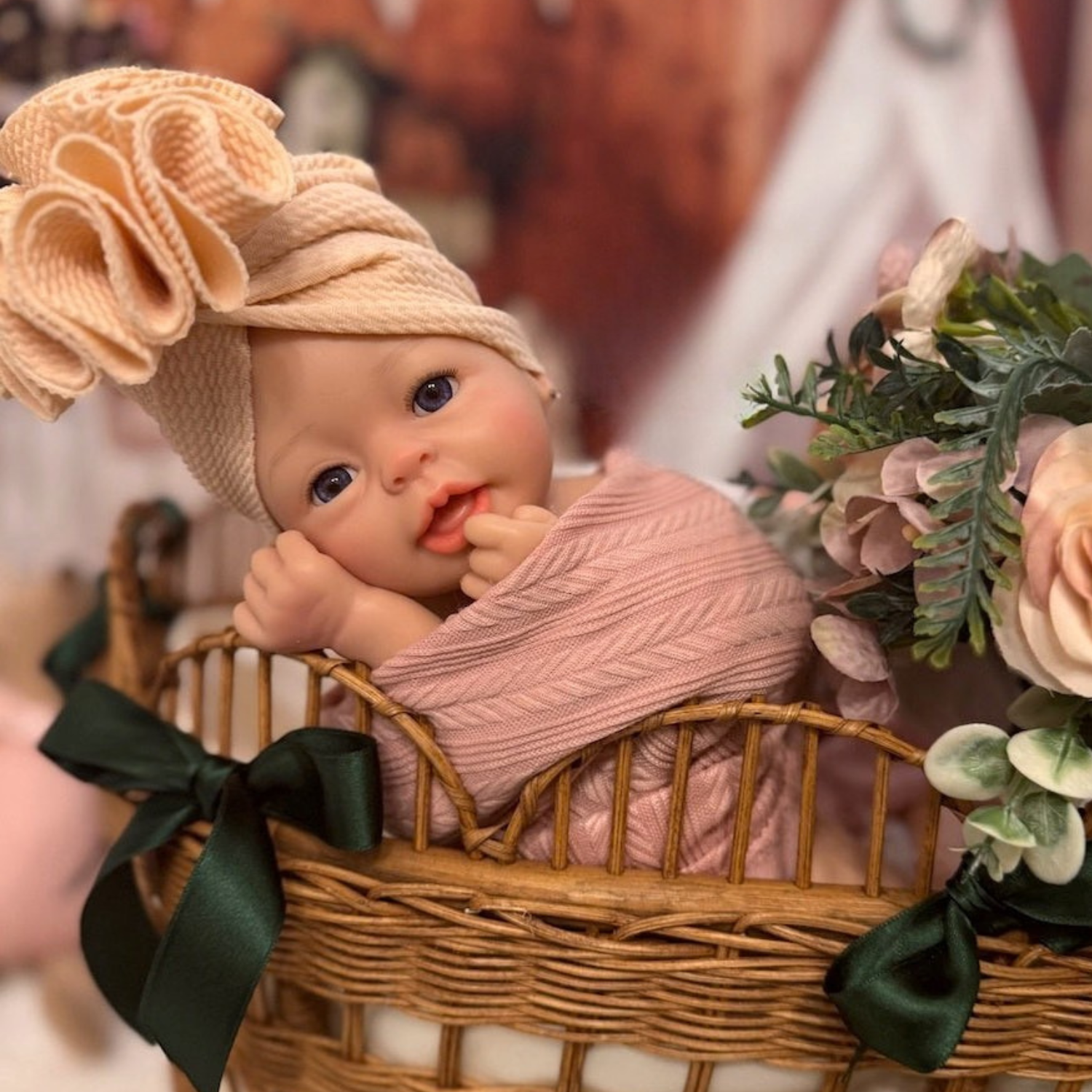 Muñeca Bimba Niña Reborn Silicona 36cm / 1.6kg