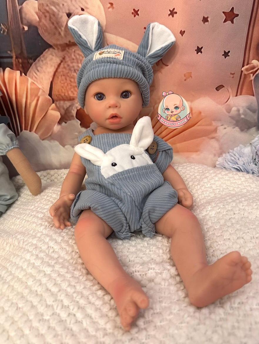 Muñeco Reborn Silicona Andy Niño 40cm / 1,7kg