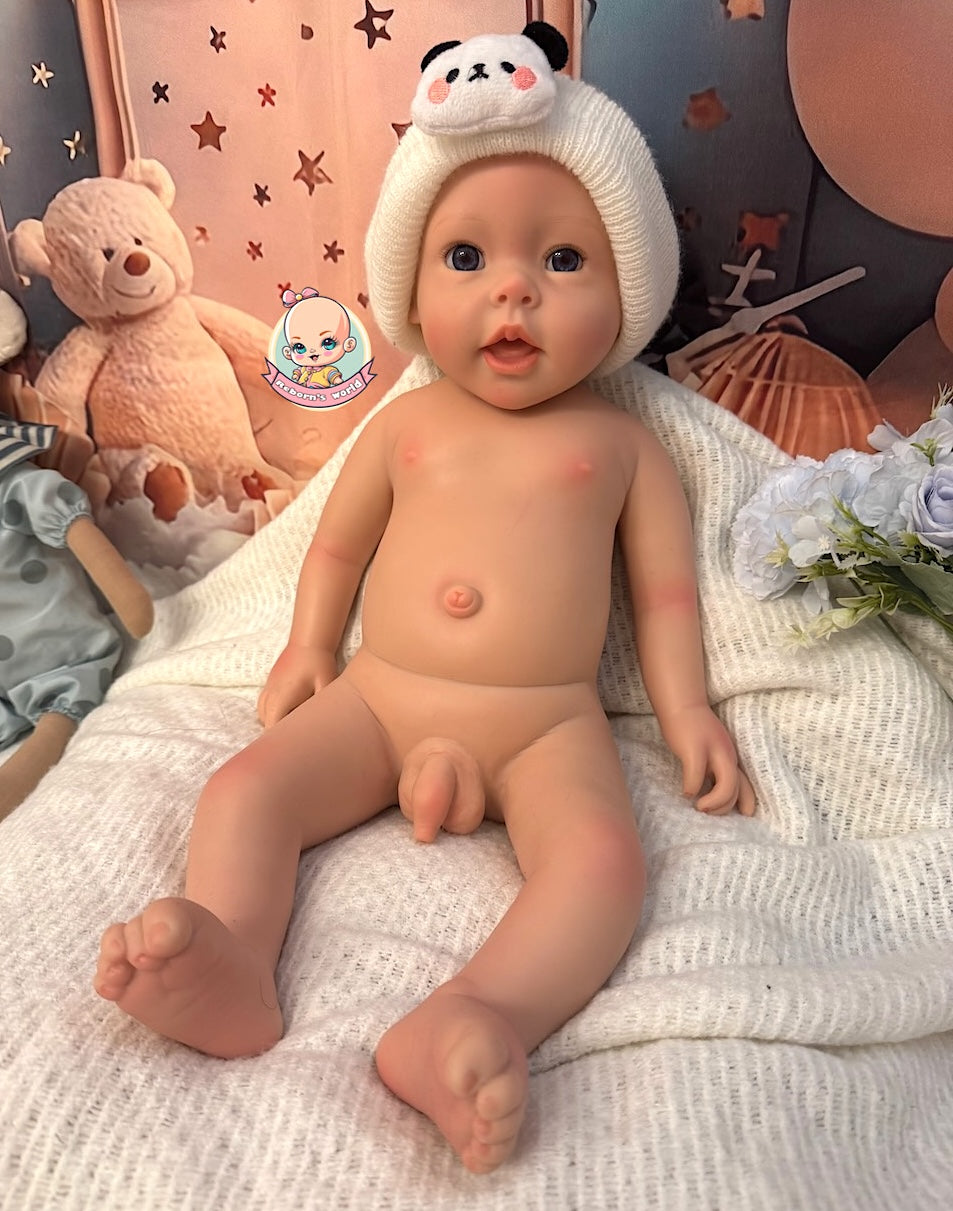 Muñeco Reborn Silicona Martín Niño 52cm / 3,6kg