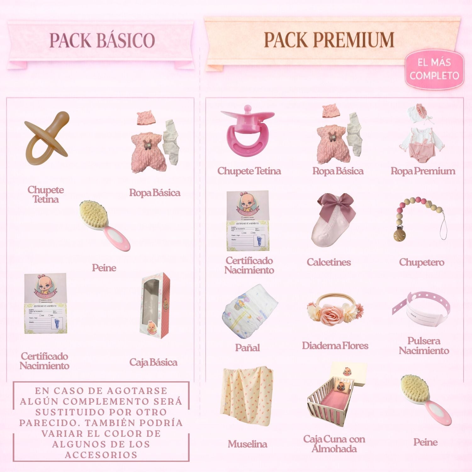 Muñeca Reborn Silicona Pelo Lou Lou Ojos Abiertos Niña 46cm / 2,8kg