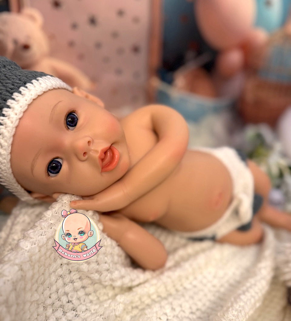 Muñeco Reborn Silicona Martín Niño 52cm / 3,6kg