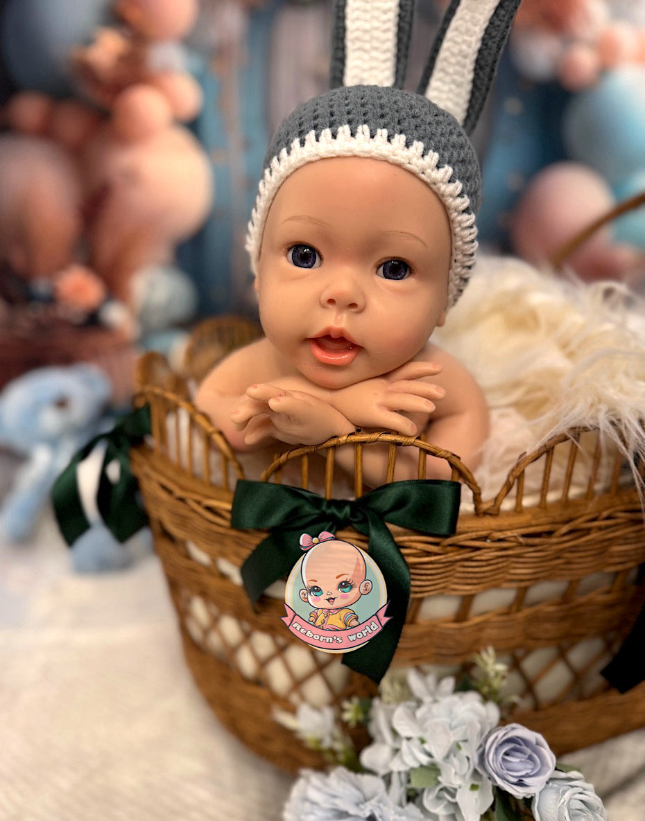 Muñeco Reborn Silicona Martín Niño 52cm / 3,6kg