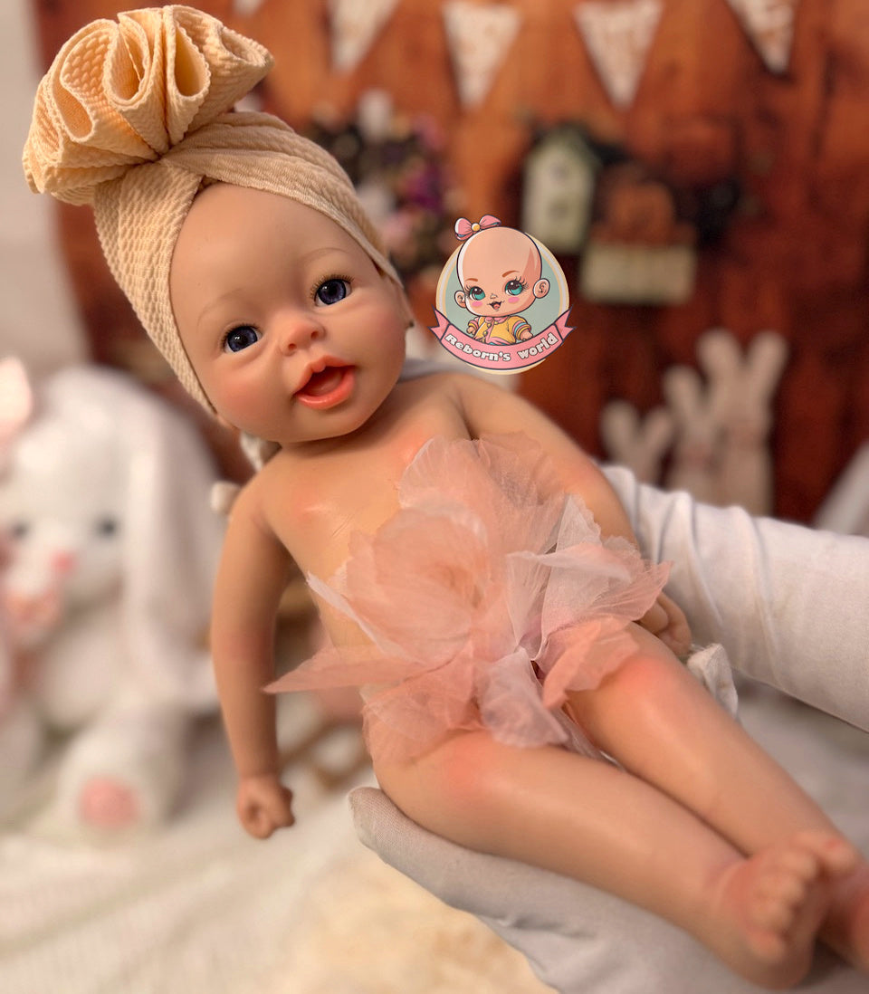 Muñeca Reborn Silicona Bimba Niña 36cm / 1,6kg
