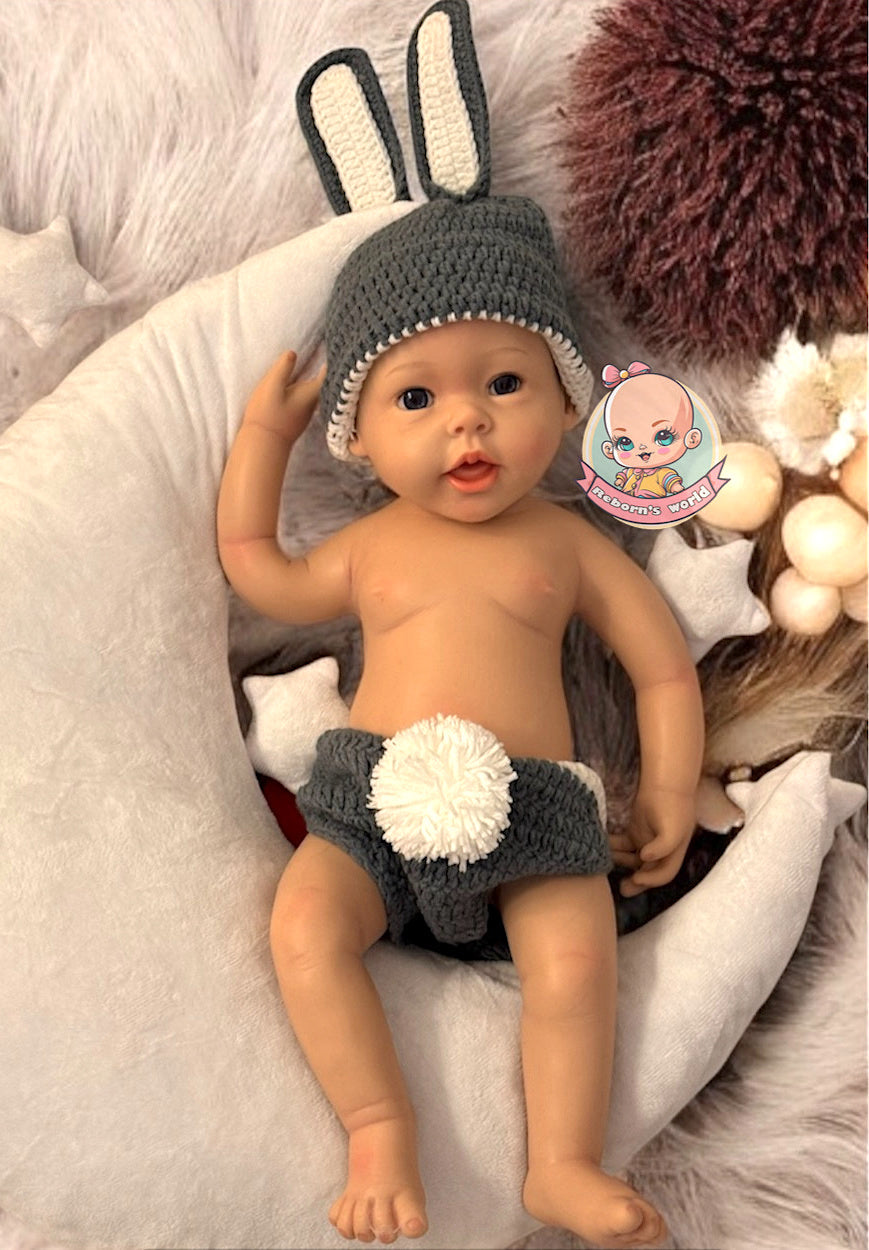 Muñeco Reborn Silicona Martín Niño 52cm / 3,6kg