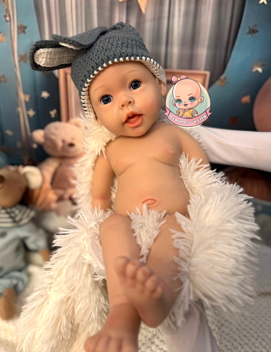 Muñeco Reborn Silicona Martín Niño 52cm / 3,6kg