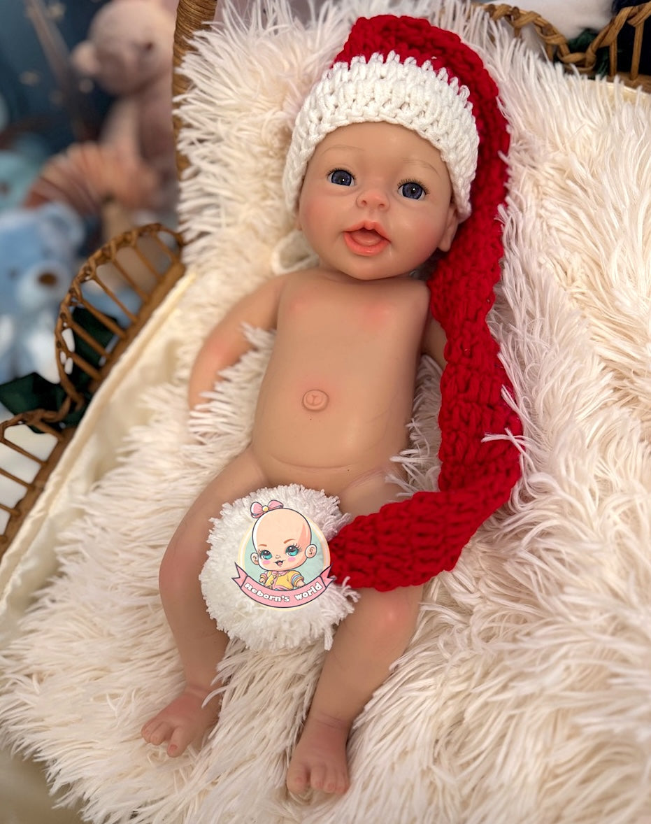 Muñeco Reborn Silicona Buba Niño 36cm / 1,6kg