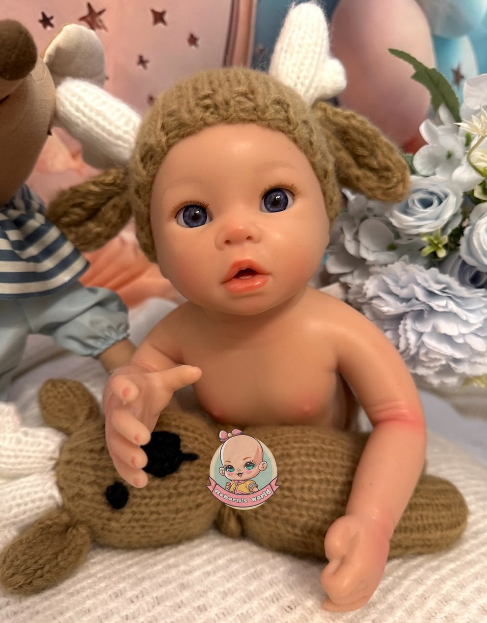 Muñeco Reborn Silicona Andy Niño 40cm / 1,7kg