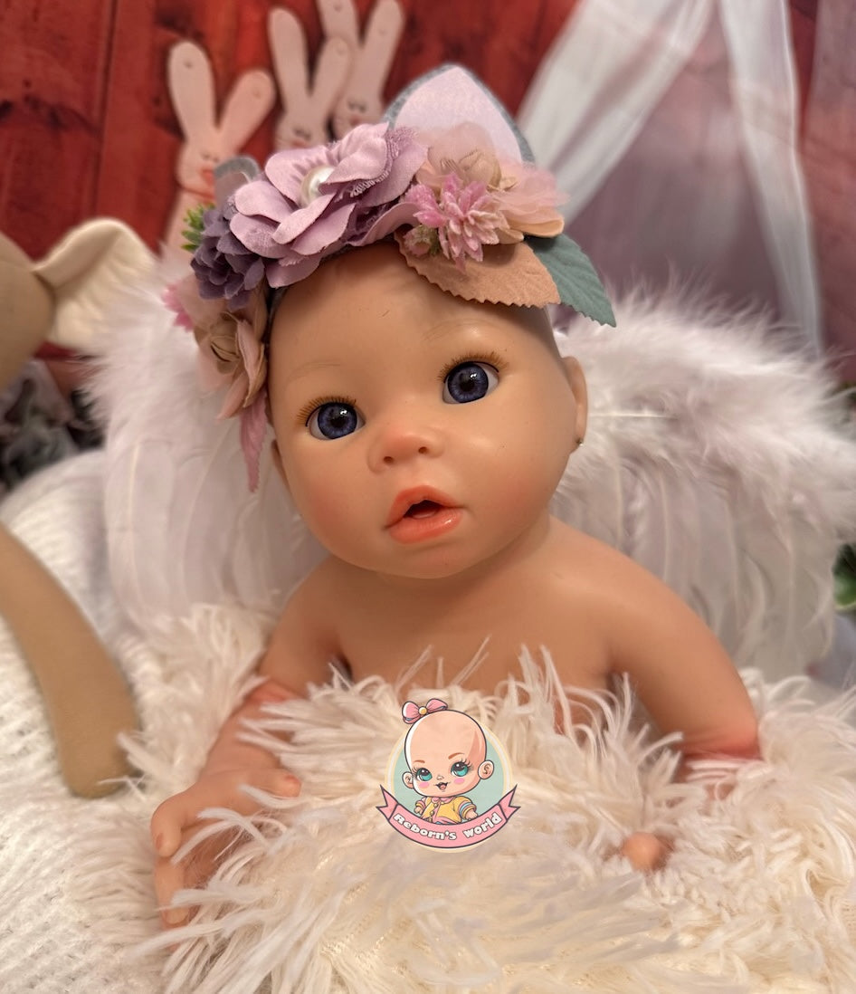 Muñeca Reborn Silicona Andy Niña 40cm / 1,7kg