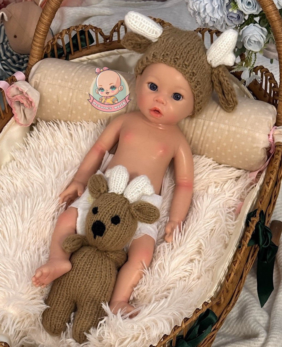 Muñeco Reborn Silicona Andy Niño 40cm / 1,7kg