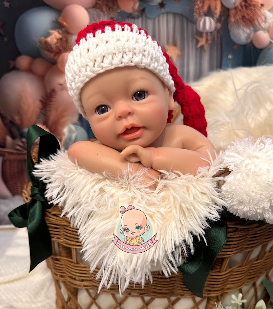 Muñeco Reborn Silicona Buba Niño 36cm / 1,6kg