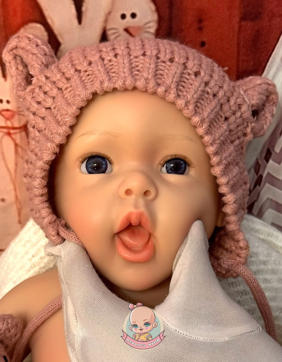 Muñeca Reborn Silicona Martina Niña 52cm / 3,6kg