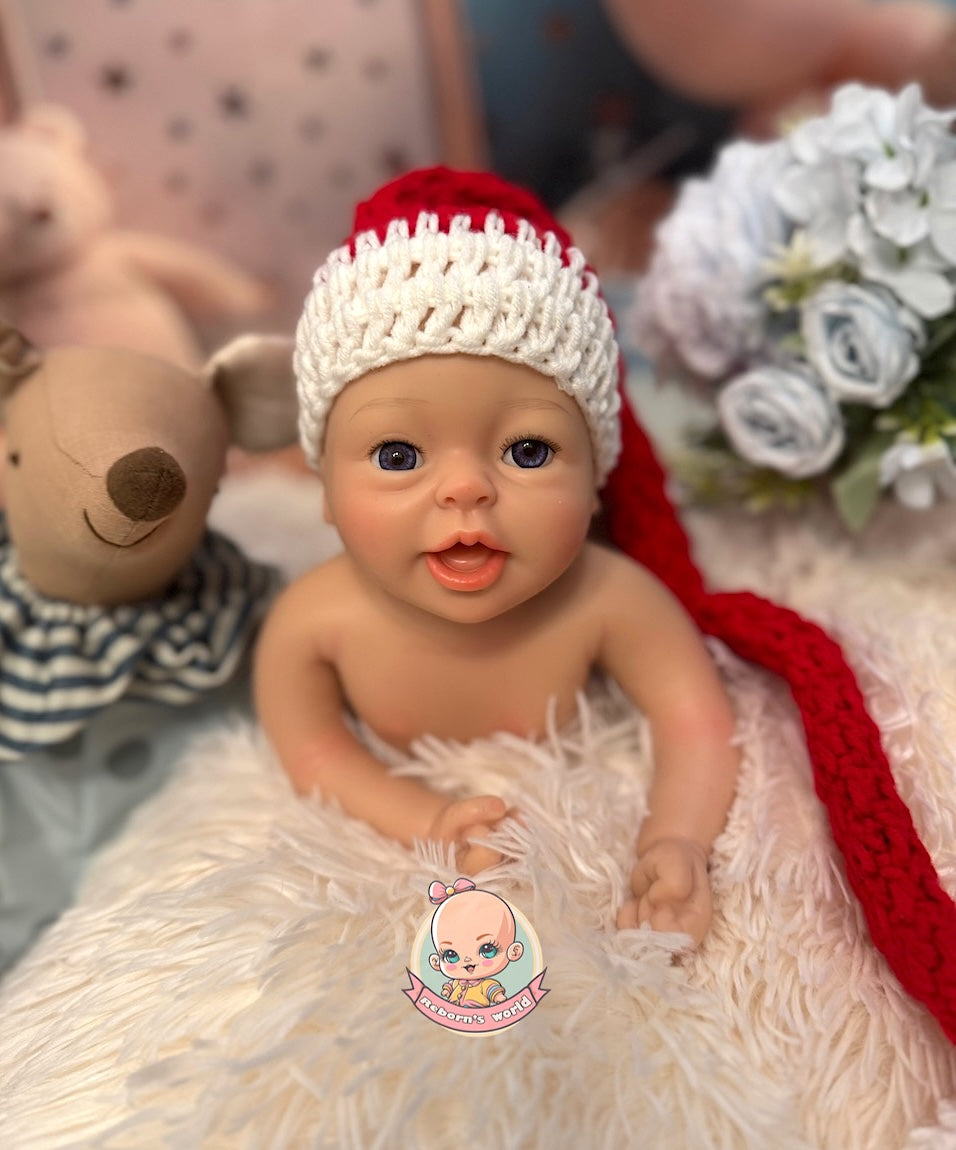Muñeco Reborn Silicona Buba Niño 36cm / 1,6kg